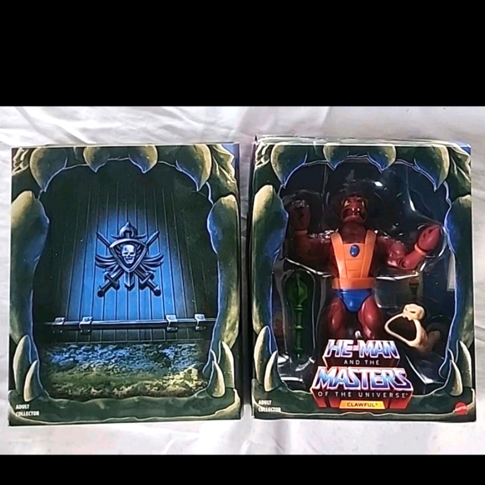 Super7 MOTU Clawful Masters of the Universe Filmation Club Grayskull 8.5